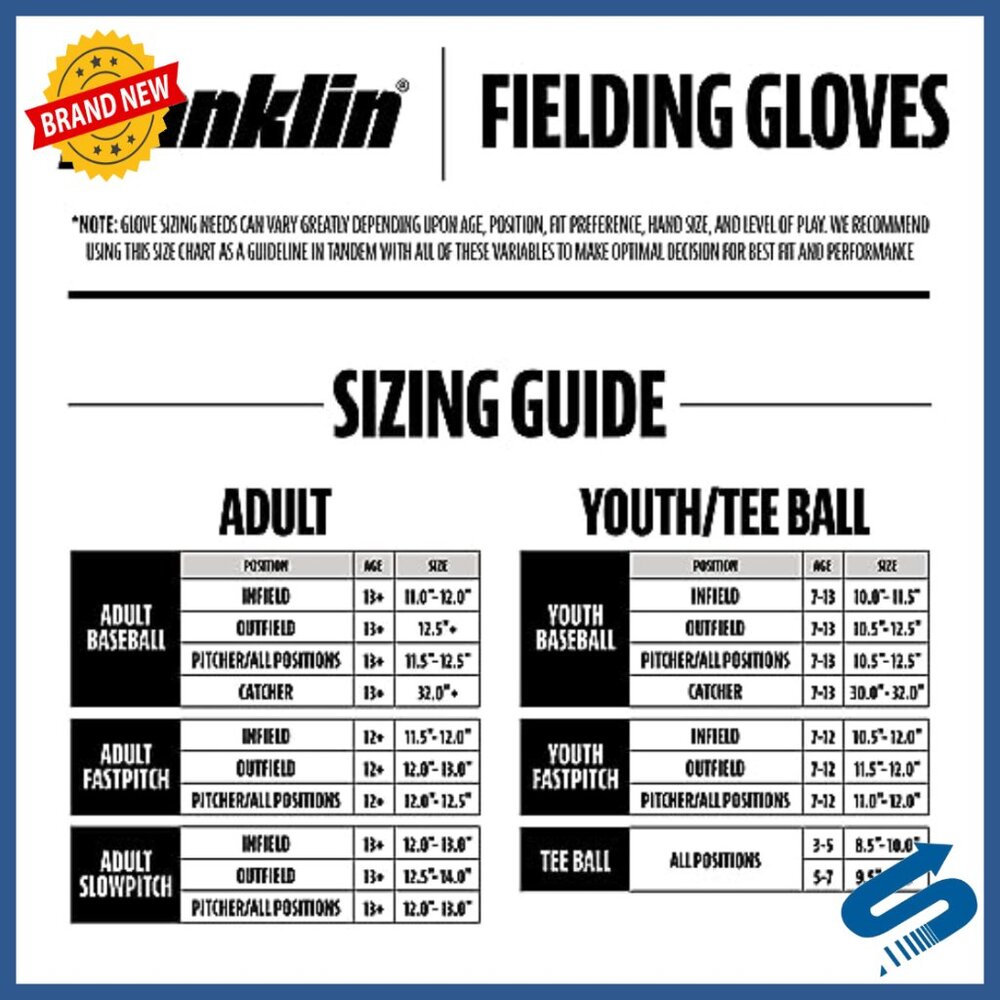 Youth Fastpitch Softball Glove, 10.5" Ready-to-Play, Adjustable Wrist Strap - Picture 7 of 7